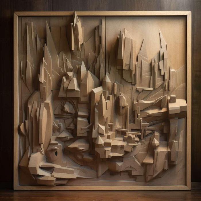 نموذج ثلاثي الأبعاد لآلة CNC 3D Art 